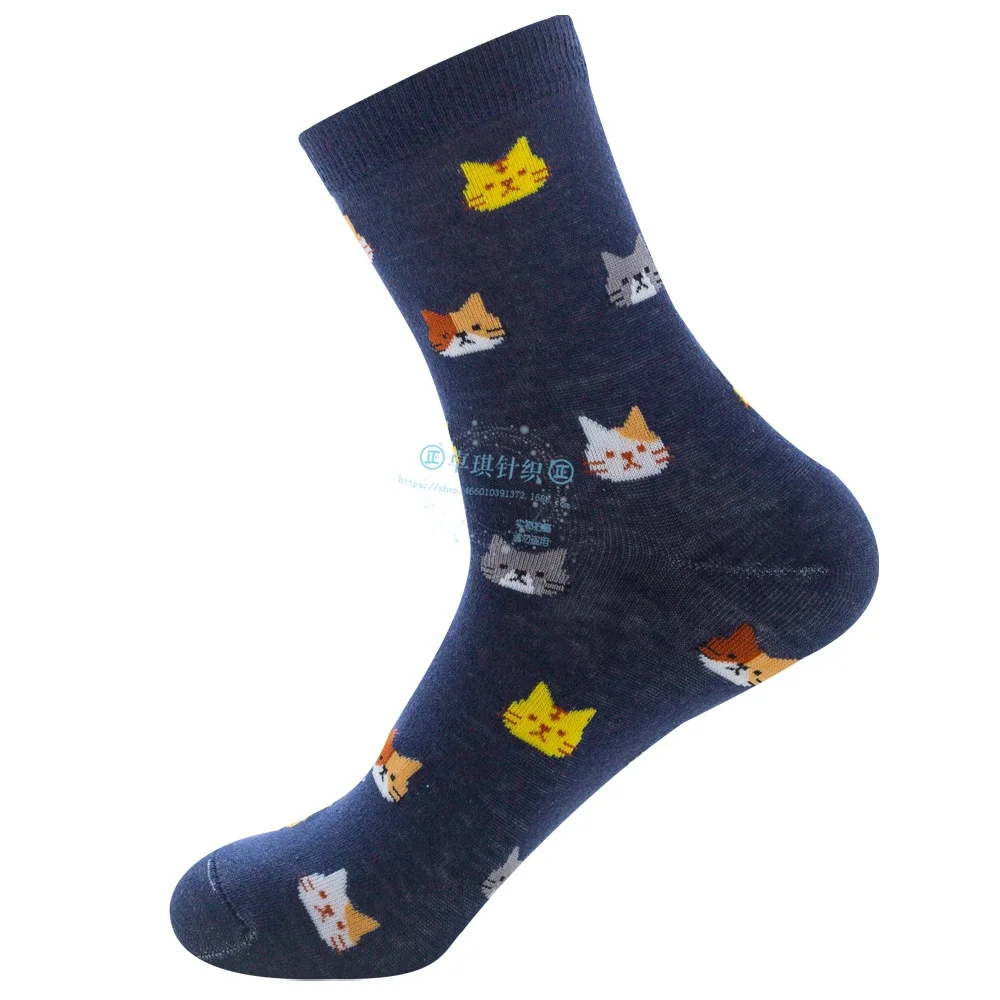 A Generation of Fat Cross Border for AliExpress Amazon Cat Stereo Ear Tube Socks WOMEN'S Socks Cotton Socks