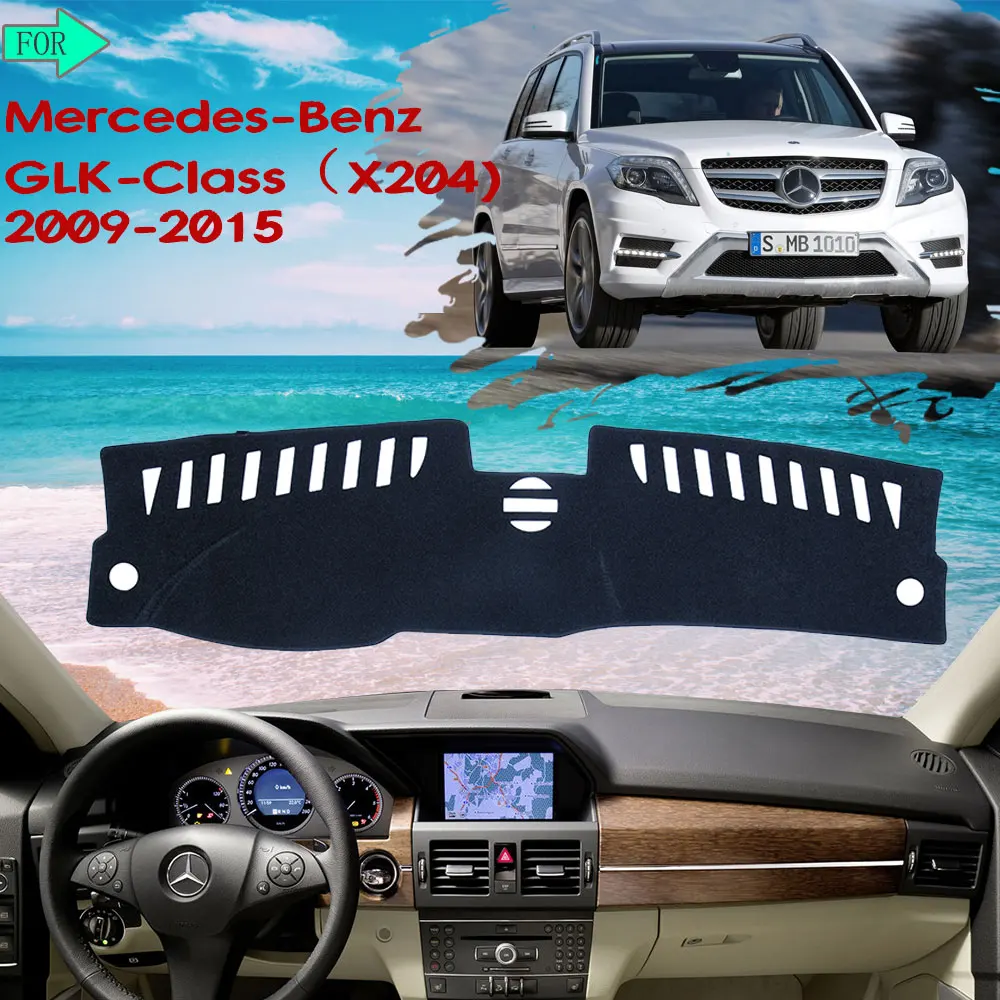 Коврик для приборной панели автомобиля Солнцезащитный ковер Mercedes Benz GLK X204 GLK280 GLK300