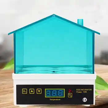 

New Unique Automatic 4 Eggs Turning Incubator Chicken Hatcher Temperature Control Eggs Brooder Incubator