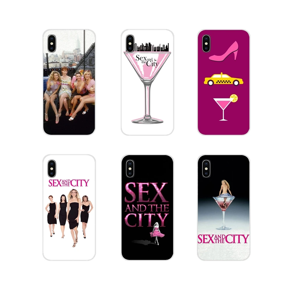 Прозрачный чехол из ТПУ для Huawei G7 G8 P7 P8 P9 P10 P20 P30 Lite Mini Pro P Smart Plus 2017 2018 Sex and the City girl |