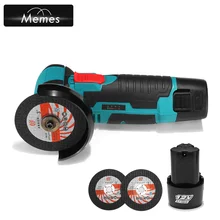 12v mini brushless ângulo moedor elétrico sem fio máquina de moagem polimento recarregável 19500rpm corte ferramentas elétricas para casa