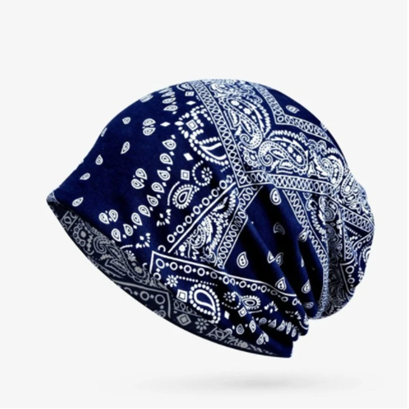 WZCX кешью печати держать теплый Skullies Beanie унисекс Регулируемый Повседневный хип хоп ветрозащитный шарф зимняя шапка