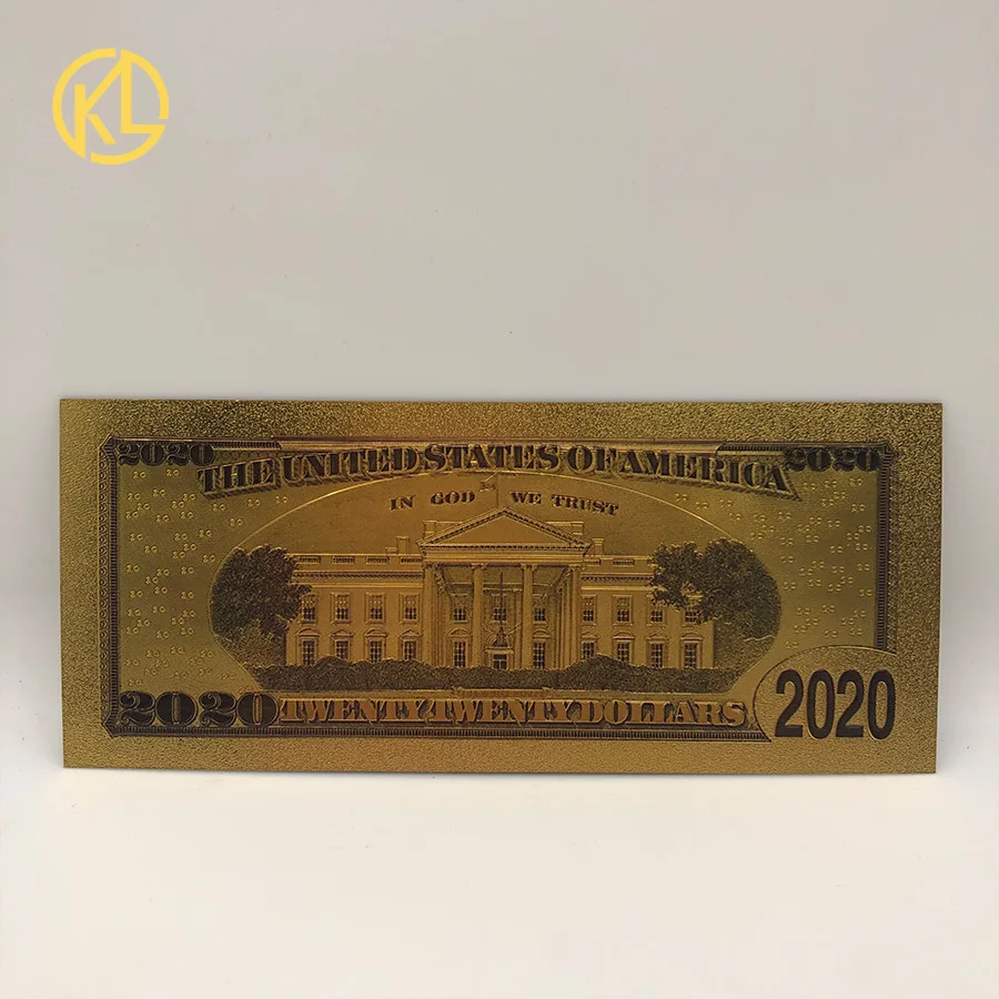 Американская первая леди Мелания Трамп 50 долларов США золото Трамп коллекция банкнот и подарки