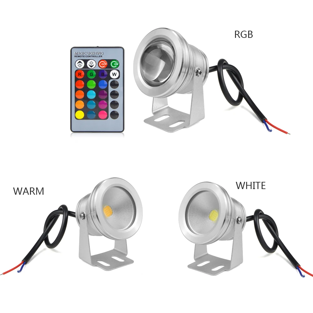 Газонная лампа для бассейна RGB светодиодный 10 Вт домашний путь уличный садовый настил водосточная водопроводная водостойкая водопроводная лампа IP65