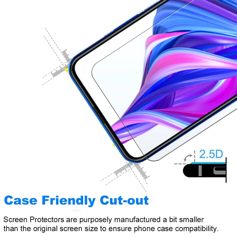 3 шт. Защитное стекло для huawei honor 9x9 x защита экрана honer x9 honor 9x huawei 9x закаленное стекло бронированная листовая пленка
