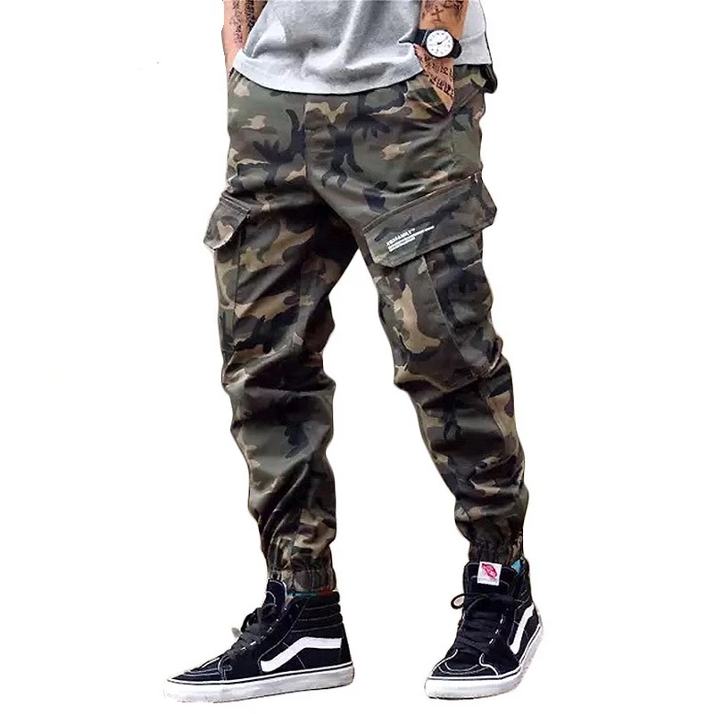 camouflage joggers mens