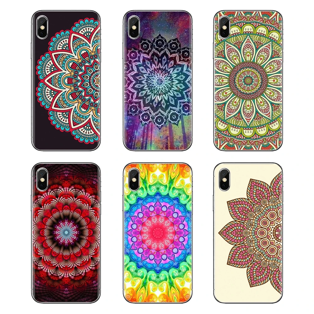 Для Xiaomi Mi3 samsung A10 A30 A40 A50 A60 A70 Galaxy S2 Note 2 большое ядро Prime кружева металлик Mandala