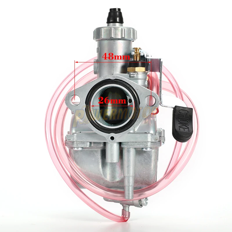 PowerMotor 125cc велосипед ямы Mikuni VM22 карбюратор производительность для 125 140cc горизонтальный двигатель PZ26 26 мм карбюратор