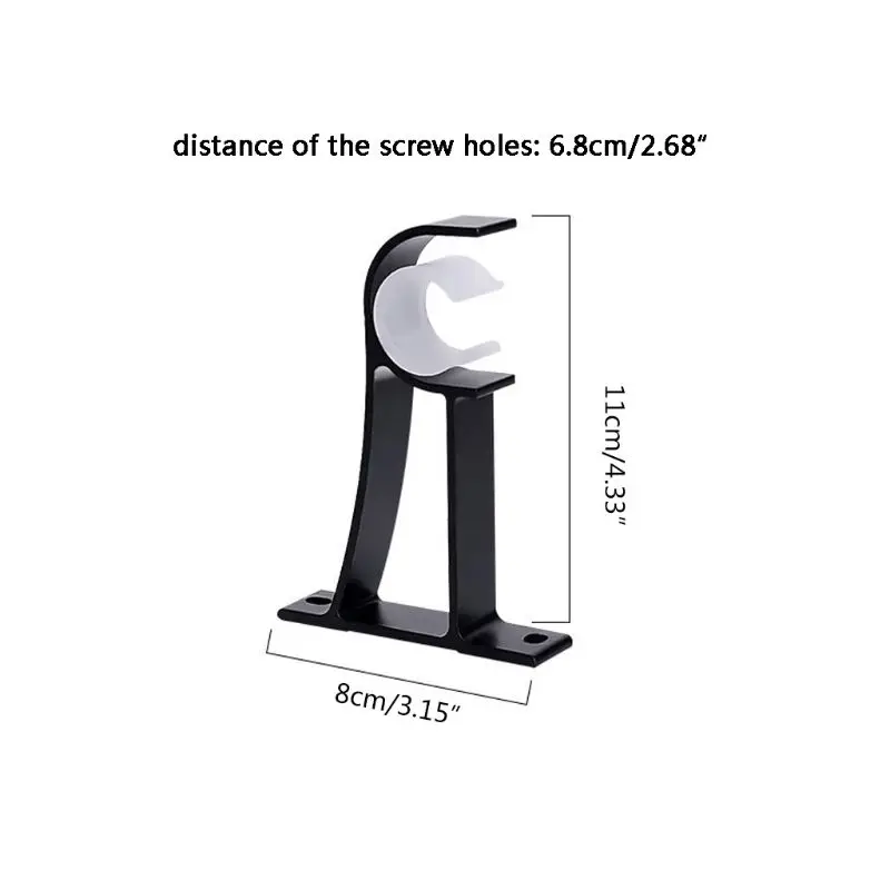 4 шт./компл. Шторы кронштейны штанги крючок вешалка держатель потолочное крепление настенный Декор для дома Декор M89B