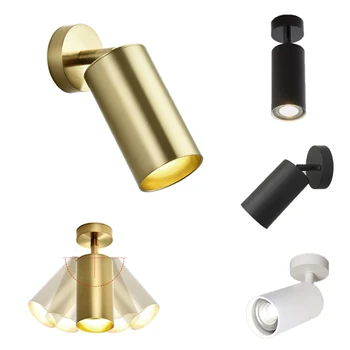 

Bronze Black White Vintage Industrial Wall Sconce Lights Retro Wall Lamp 110V-220V 240V GU10 Indoor Bedroom Store Bar Aisle Lamp