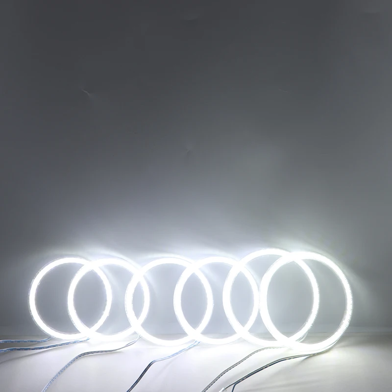 6 шт. супер яркий белый цвет 3528 SMD led angel eyes комплект дневного света DRL для Alfa Romeo 159 2005-2011 стайлинга автомобилей