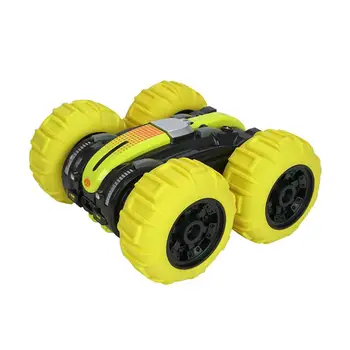 

1:24 RC Car Toy with Remote Control 2.4G Remote Control Waterproof Rotating Double Side Stunt Vehicle