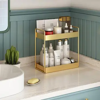 

Nordic Cosmetics Storage Rack, Multi-layer Table Top, Dressing Storage Rack, Bathroom, Washroom, Susu Table, Skin Care Storage B