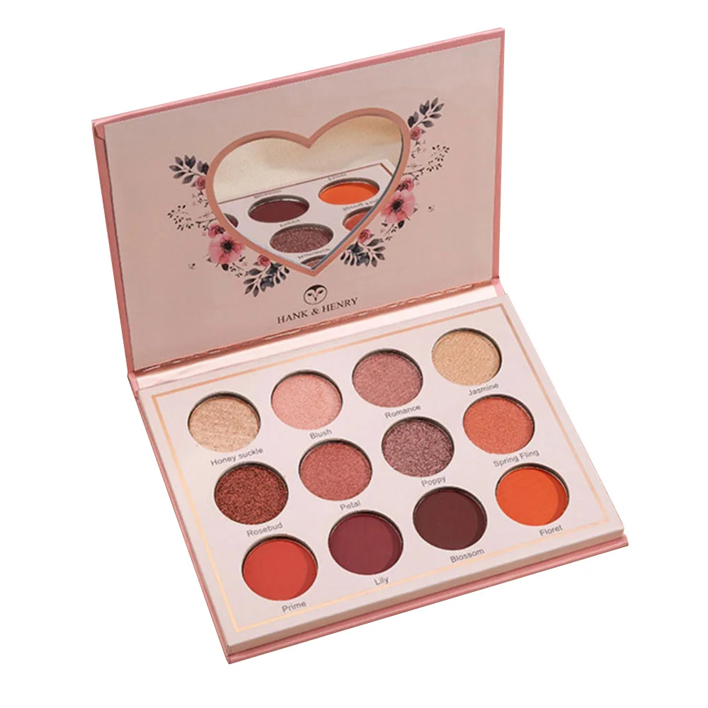 eyeshadow Shimmer Makeup Kit de Maquiagem набор косметики Профессиональная Красота Тени для век Палитра щек Румяна хайлайтер основа пудра - Цвет: eyeshadow