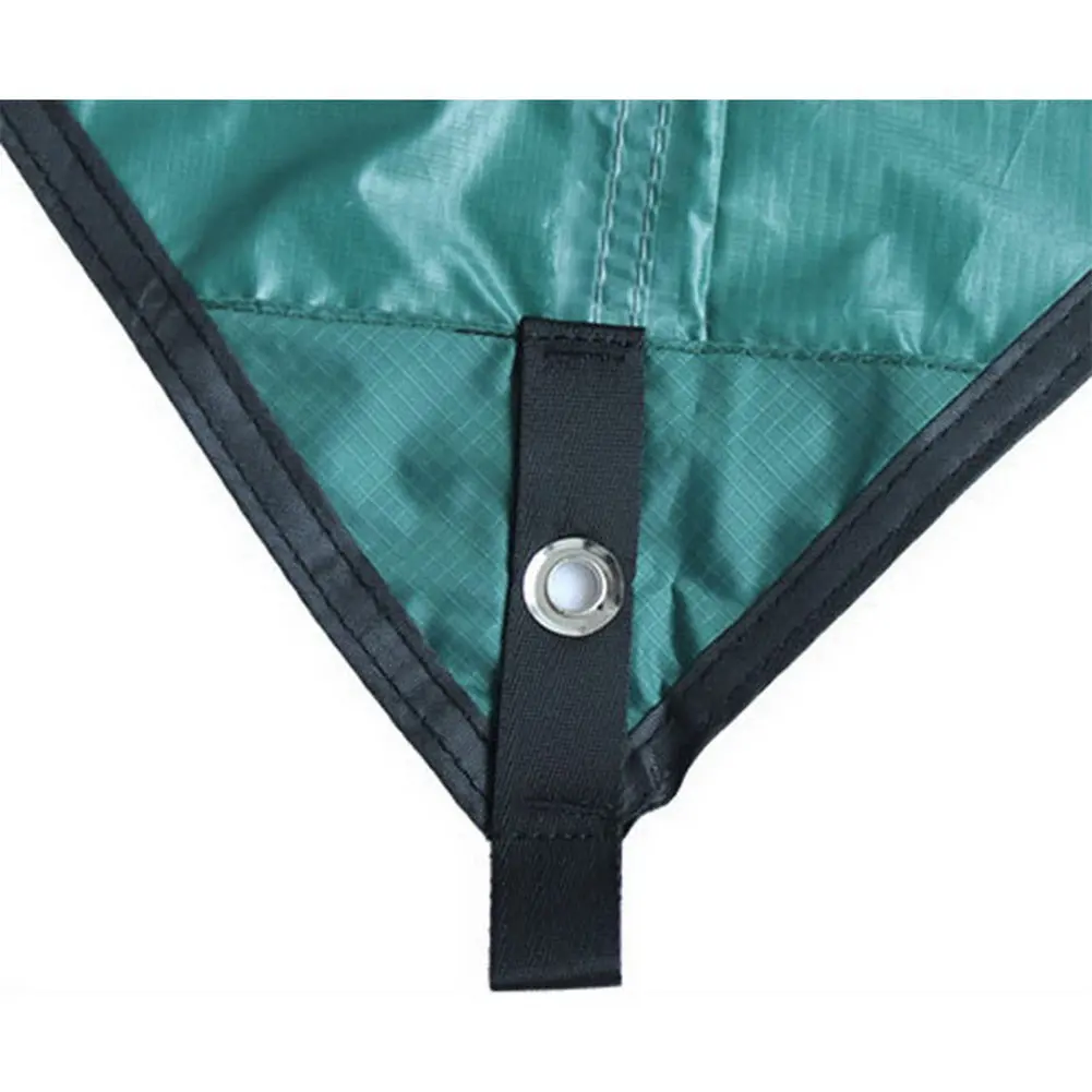 Awning Hammock Outdoor Diamond Camping Mat Rainproof Sunscreen Mosquito Net Canopy Set EDF88