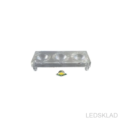 012020 Блок линз 3LB50D (50deg 3X LED) (Turlens -)-1шт. Arlight | Лампы и освещение