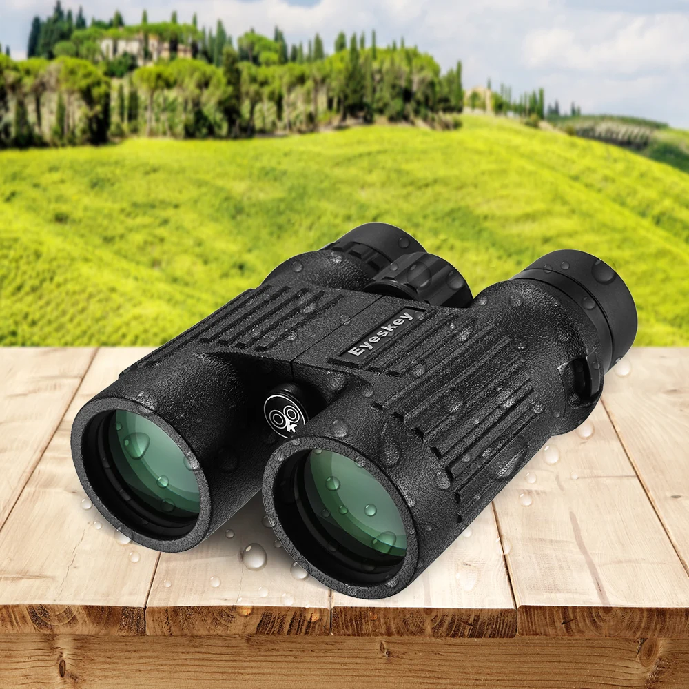Eyeskey 8x42 BaK4 призматический бинокль водонепроницаемые противотуманные бинокли телескоп дорожный прицел для охоты на открытом воздухе Наблюдение за птицами