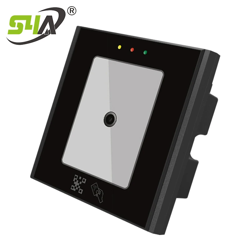 Считыватель QR Кода RFID USB 125 кГц Wiegand датчик приближения из закаленного стекла с