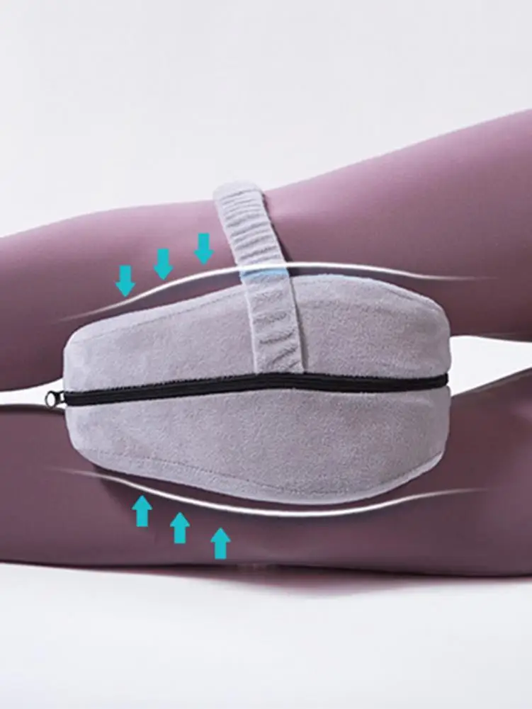 Newest Leg Pillow Hollow With Holes Breathable Memory Cushion With Washable Cover For Relief Back Hips Knee Pain Clip Leg Pillow