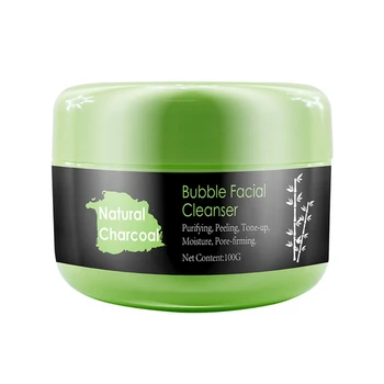 

Charcoal Bubble Clay Mask Oil Control Deep Cleaning Face Mask Moisturizing Mud Face Skin Care 100g
