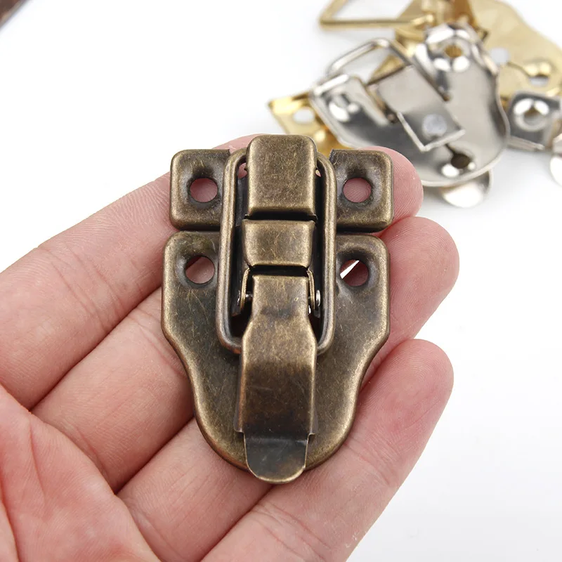 4 шт. винтажный замок античная бронза застежка для ювелирных изделий нагрудная