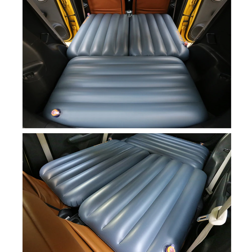 Car Iatable Mattress Portable Travel Camping Air Bed Foldable Trunk Cushion Auto Multifunction Gap Air Cushion Car Interior