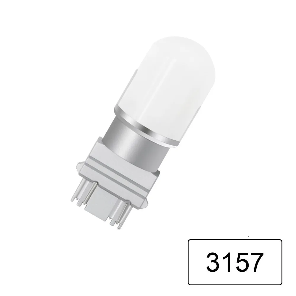 2 шт. автомобиля 7440 7443 светодиодный 9SMD 3030 светодиодный T20 W21W 1156 1157 3156 3157 светодиодный ламп для поворотов светильник, футболка с принтом "автомобиль" Стоп сигнал светильник - Испускаемый цвет: 3157