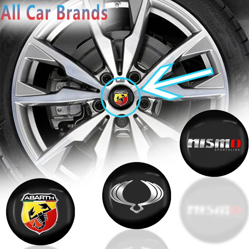 4pcs 56mm Car Wheel Center Hub Caps Sticker For Toyotas Corolla Yaris Chr Auris RAV4 Land Cruiser Camry Highlander Prado Vitz