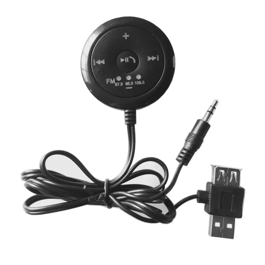 Автомобильный Bluetooth 5,0 Автомобильный приемник Поддержка u-диска MP3-плеер fm-передатчик AUX аудио музыкальный приемник беспроводной телефон адаптация