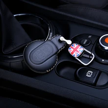 Кожаный чехол для ключей, автомобильный брелок для BMW MINI COOPER S ONE JCW F54 F55 F56 F57 F60 CLUBMAN COUNTRYMAN, аксессуары для стайлинга автомобилей