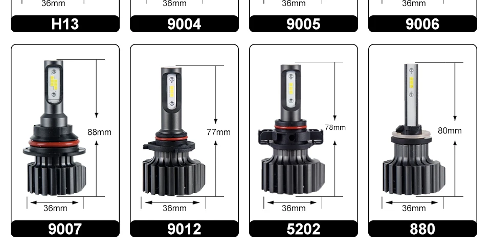 H7 светодиодный H4 Автомобильные фары светодиодный H7 H15 H1 H11 авто светильник s 12V 6500K светодиодный 9005/HB3 9006/HB4 12000lm автомобилей головной светильник лампы туман светильник