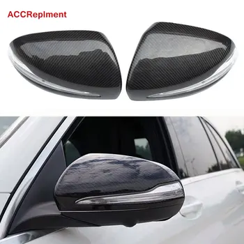 

Carbon Fiber Rearview Mirrors Cover Cap Fit For Mercedes-Benz W205 W213 W238 W253 W222 2016-2020