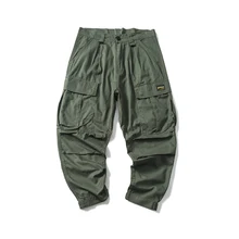 Европейские уличные брюки в стиле хип-хоп с несколькими карманами; рабочие повседневные брюки; Летние молодежные модные свободные брюки; мужская одежда; DD6CK