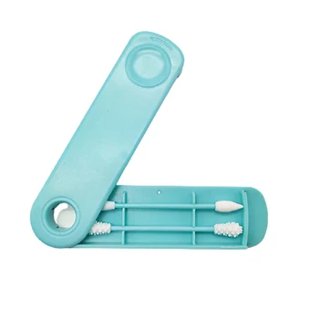 

Reusable Silicone Cotton Swab Stick Ear Cleaning Silicone Buds Double-headed Cosmetic Swabs Sticks Soft Flexible Makeup Tools