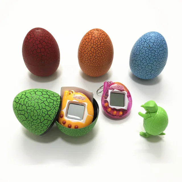 New Tumbler Dinosaur Egg Multi-colors  Virtual Cyber Digital Pet Game Toy Tamagotchis Digital Electronic E-Pet Christmas Gift 4