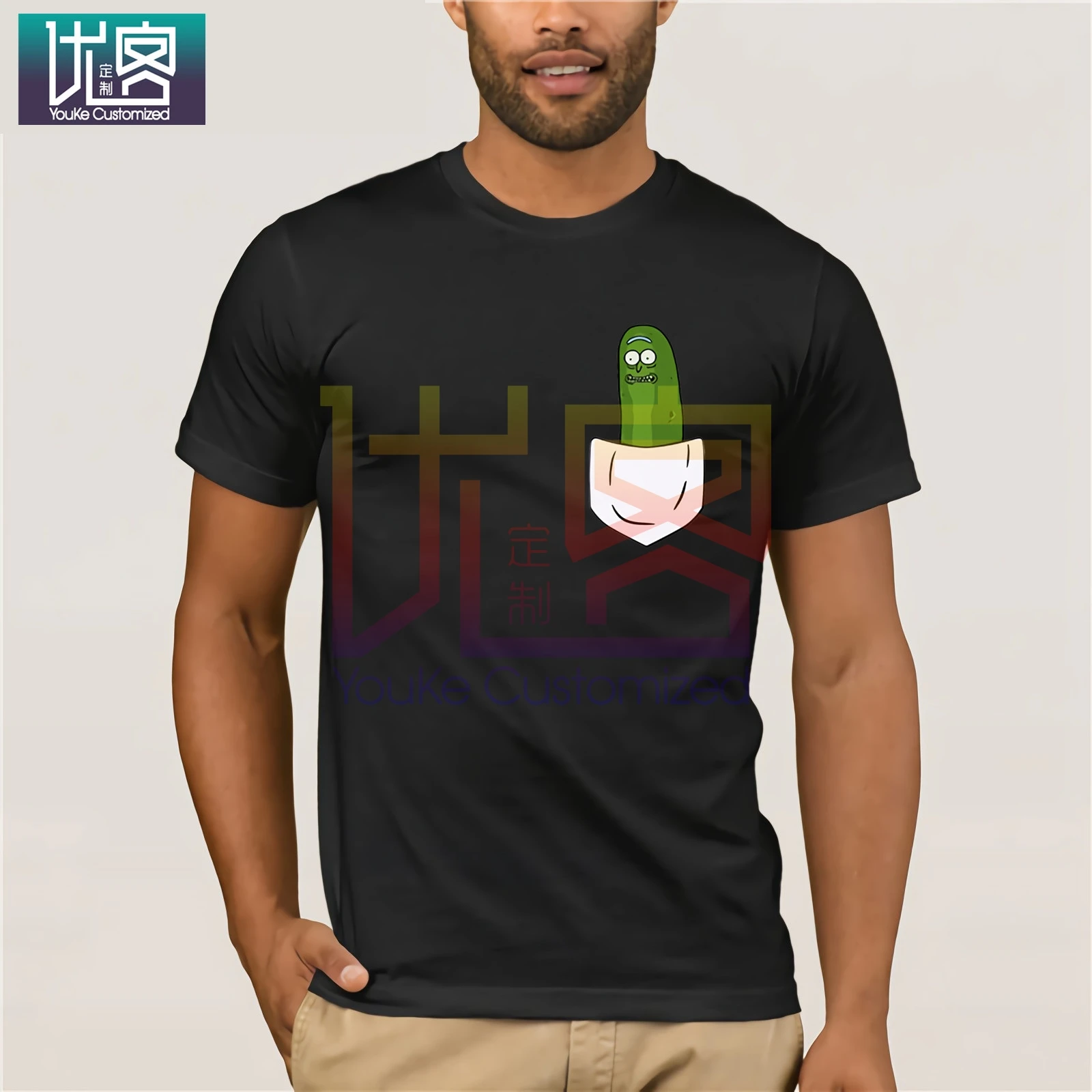 Футболки Рик и Морти топы летние футболки хлопковая Футболка с круглым вырезом