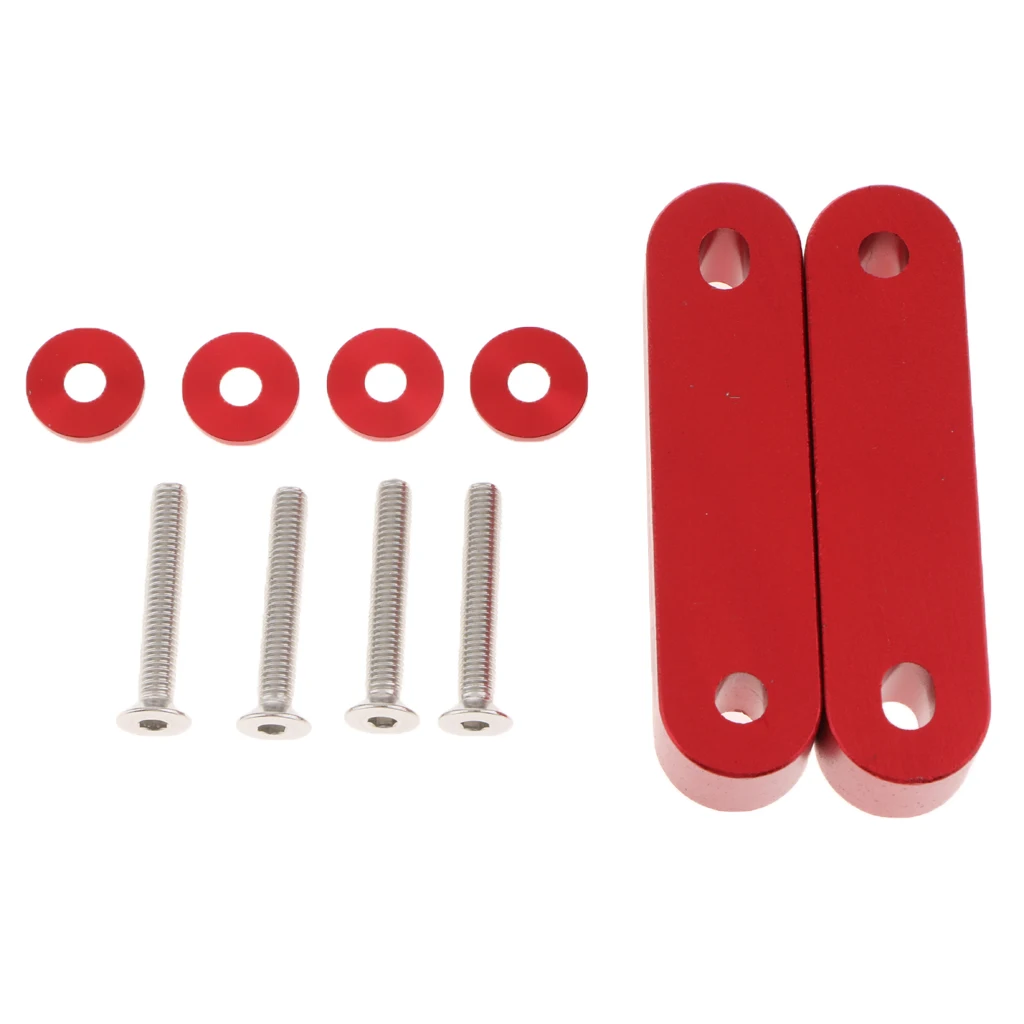 Racing Billet Hood Vent Spacer Riser Kits For All Turbo / Engine/motor