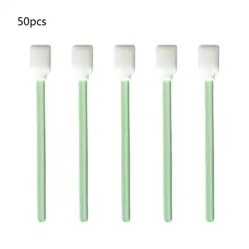 

50Pcs/Pack Square Rectangle Foam Cleaning Swab Sponge Sticks for Inkjet Print Head Optical Lens Gun Cleaning Solvent Resistance