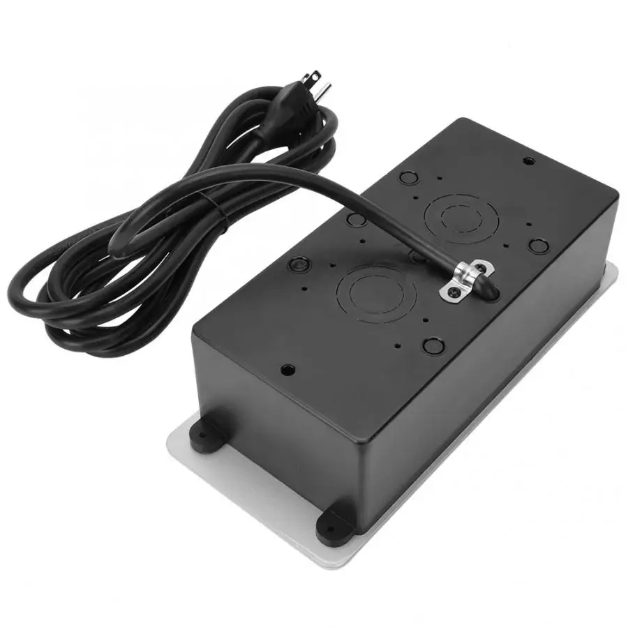 2 шт. стандарт США розетка+ 2 шт. USB интерфейс Алюминиевый Сплав стол настольный офис бытовая техника