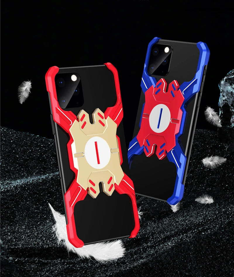 Алюминиевый металлический бампер чехол для iPhone 11 Pro Max XR X Xs Hero Elements тонкий противоударный безрамный чехол для iPhone 7 8 6 6s Plus