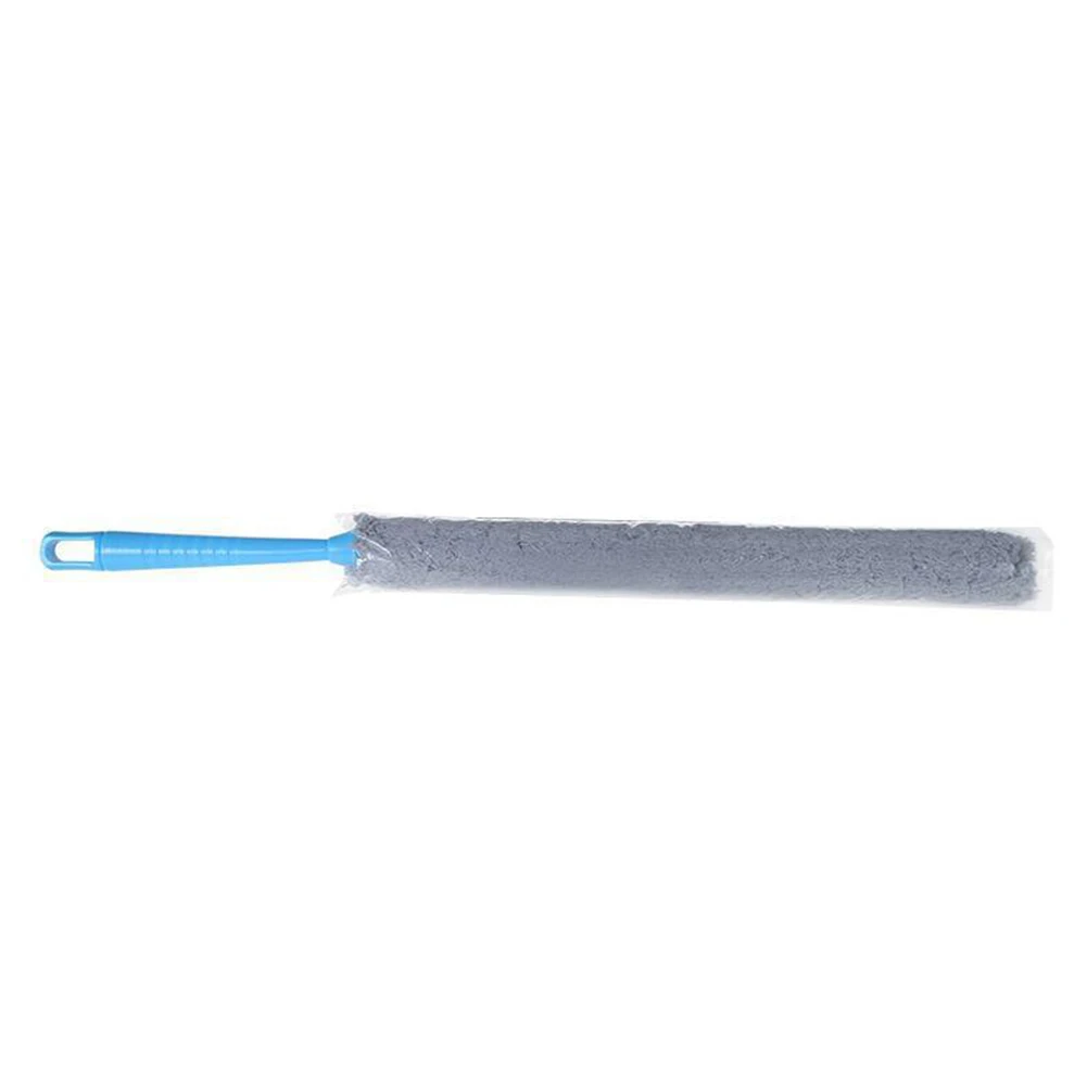 Kitchen Cleaning Brush Microfiber Duster Static Bendable Handle Adjustable Soft Car Air Conditioning Office Furniture Home Tool