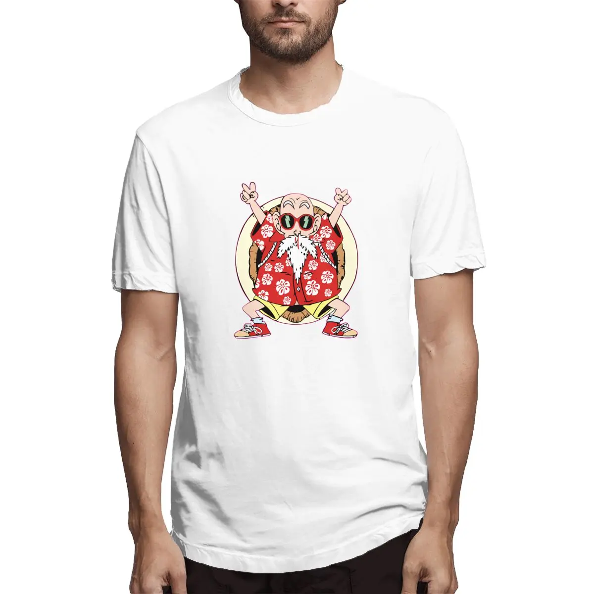 100% cotton Dragon Ball Kame-Sen'nin print casual mens o-neck t shirts fashion Men's Short Sleeve T-shirt 100% cotton Dragon Ball Kame-Sen'nin print casual mens o-neck t shirts fashion Men's Short Sleeve T-shirt