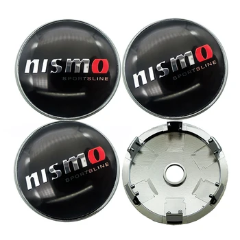 

4pcs/lot 60mm Car Wheel Center Hub Caps Car Wheel Rim Hubcap Badge Covers For NISMO Nissans Tiida Teana Skyline Juke X-trail