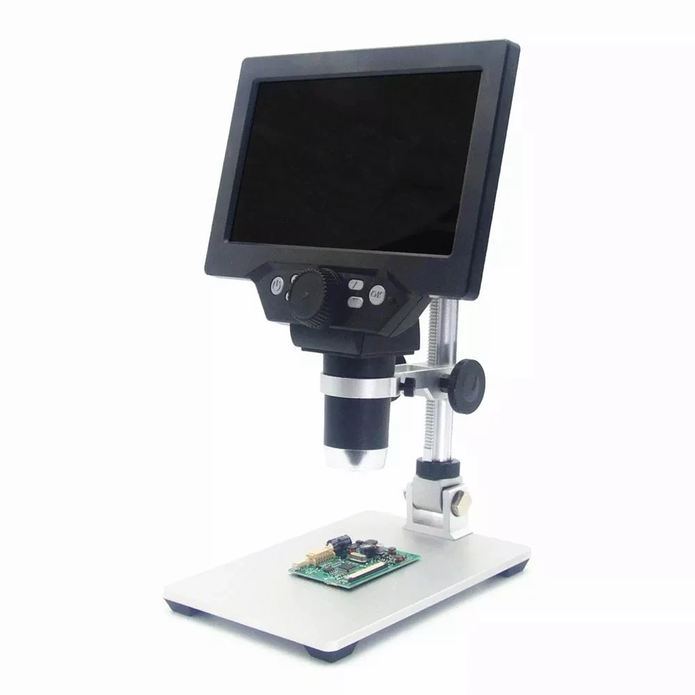 MUSTOOL G1200 электронный цифровой микроскоп 12MP 7 дюймов Большая база ЖК-дисплей 1-1200X непрерывное усиление лупа инструмент MUSTOOL G1200 электронный цифровой микроскоп 12MP 7 дюймов Большая база ЖК-дисплей 1-1200X непрерывное усиление лупа инструмент