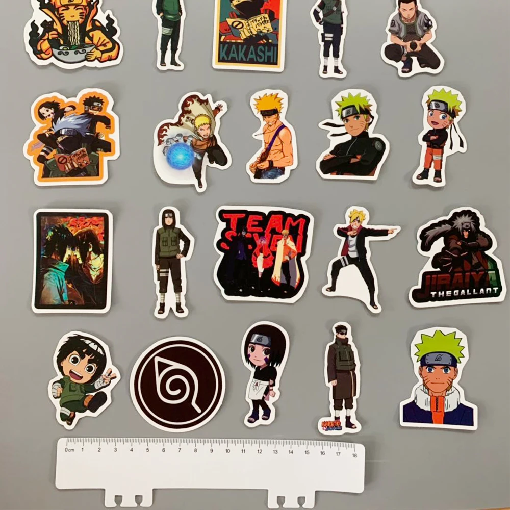 50 шт. аниме мультфильм Dragon Ball/стикеры NARUTO для детской игрушки водонепроницаемый стикер для DIY чемодан ноутбук велосипед наклейки