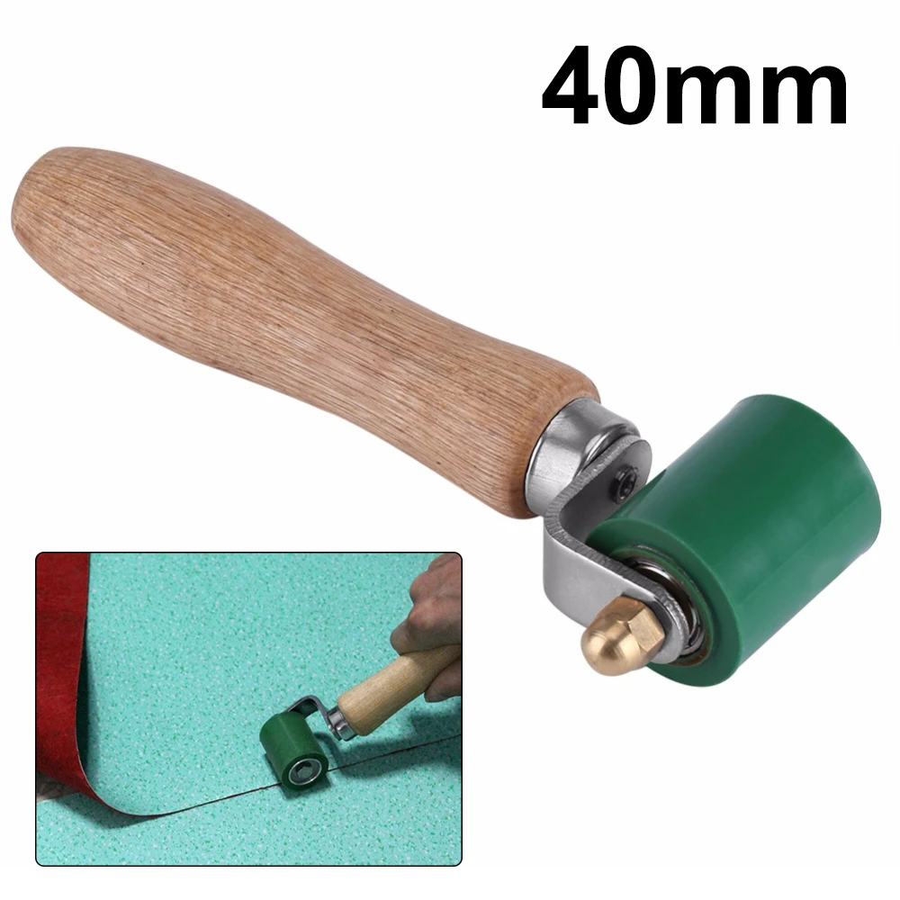 40mm Mini Silicone Hand Roller Plastic Welding Gun Pressure Wheel PVC Welding Accessorie High Temperature Silicone Double Roller arc welders