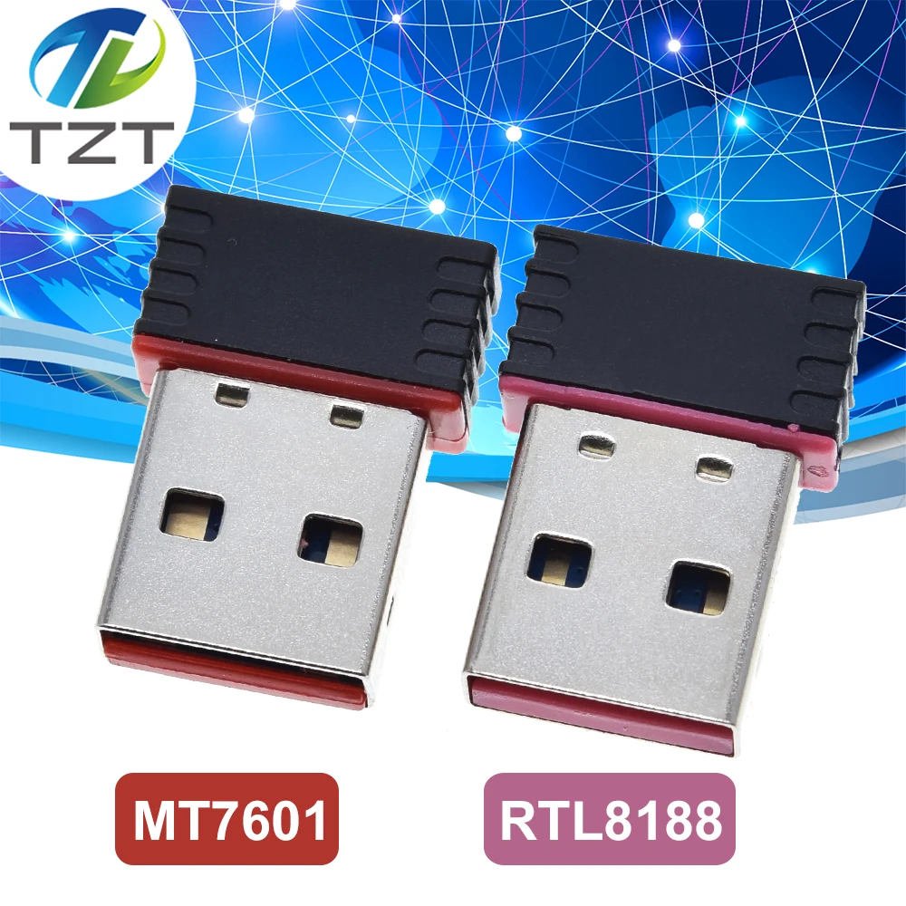 Мини USB Wi-Fi адаптер MT7601 802.11n 150 Мбит/с | Электронные компоненты и принадлежности