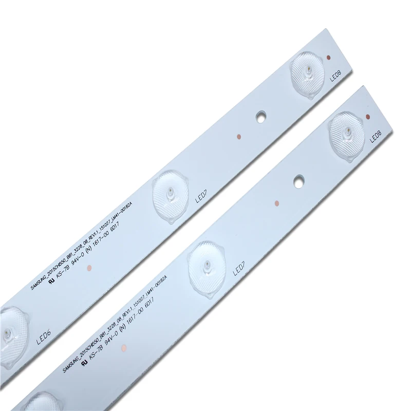Conjunto = 11 Pcs8 Leds 585 mm Led Backlight Strip para Hisense Led55ec520ua 55-hd550du-b2111x83030c-v0 1150644 Novo - Imagem 2