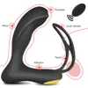 Male Prostate Massage Anal Vibrator, Anal Plug Anus Stimulation Butt Plug Delay Ejaculation Rings, Sex Toys For Men Silicone 1