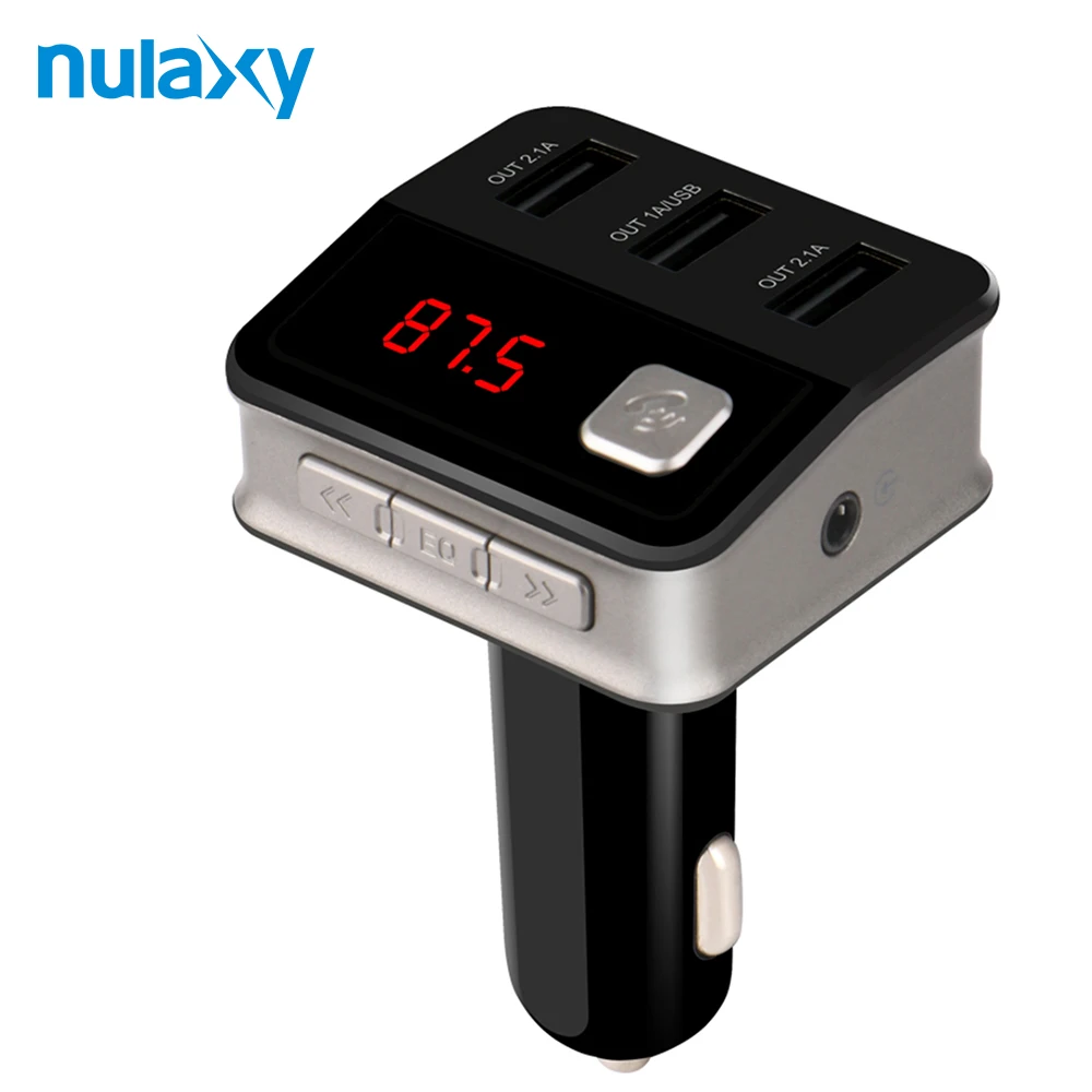 

FM Transmitter Bluetooth Hands-free Car Kit Wireless Car MP3 Player LED Car Voltage Detector Support USB Disk Music Play